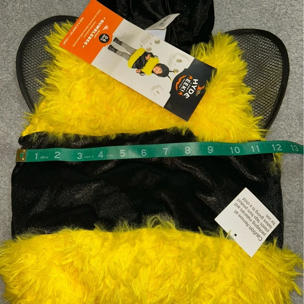 Buzzing Bee Kids Costume - Black and Yellow